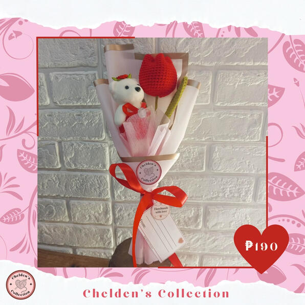 Big Tulip w/ bear - ₱190