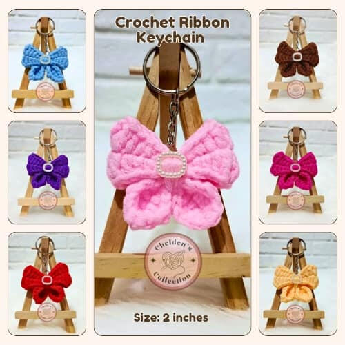 Ribbon Keychain ₱45