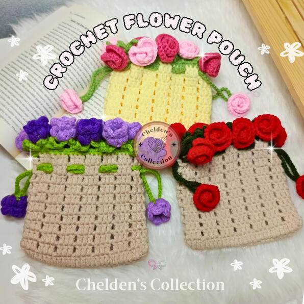 Flower Bouquet Mini Pouches ₱190-₱328